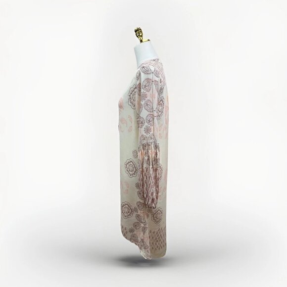 Free People Peacemaker Bohemian Printed High-Low Dress - Medium - Worn 1 Time - Picture 12 of 14